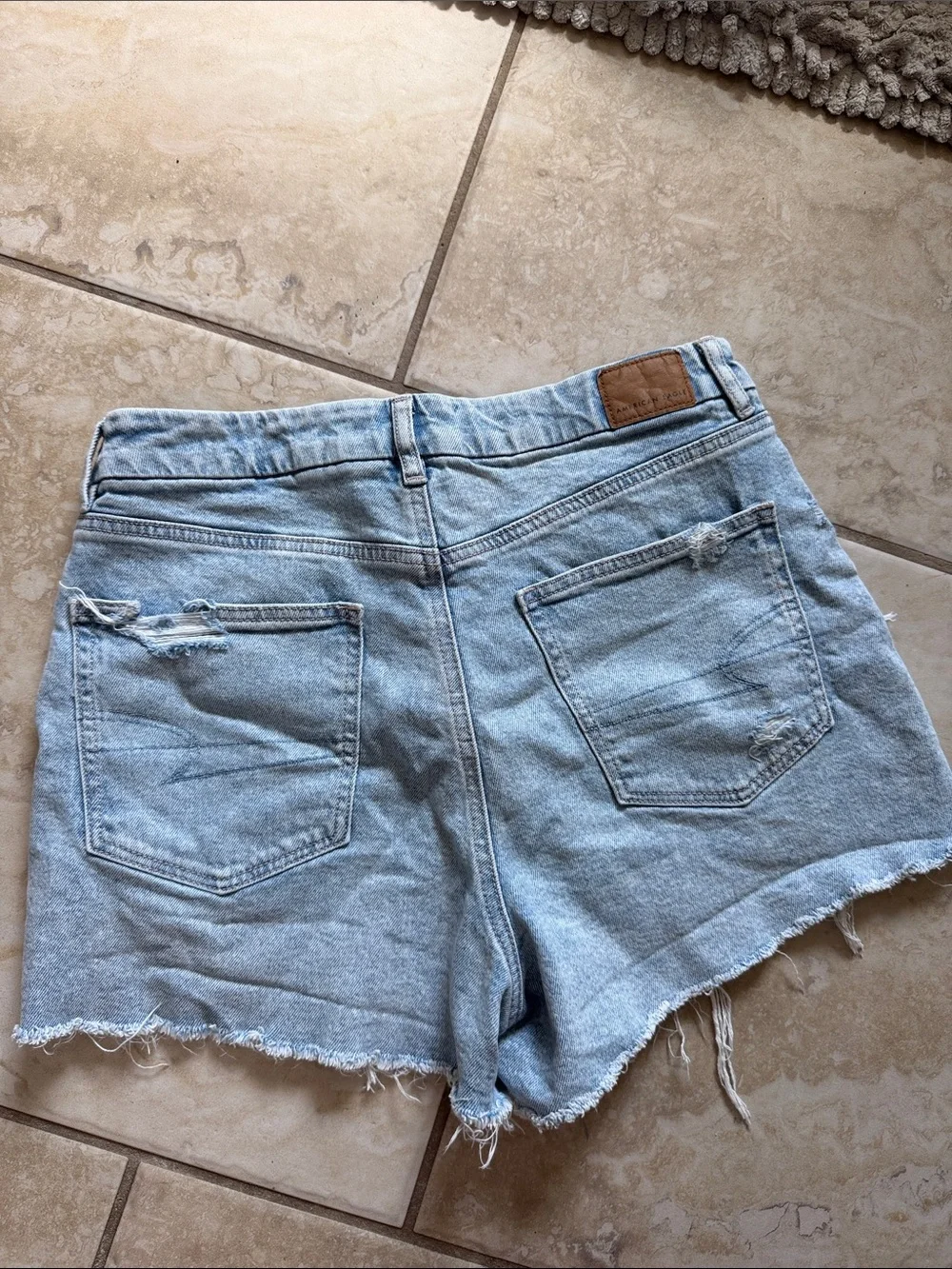 American Eagle Strigid Curvy Mom Women's Shorts